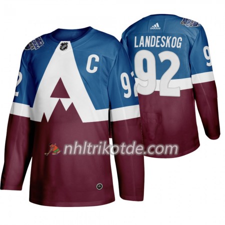 Colorado Avalanche Trikot Gabriel Landeskog 92 Adidas 2020 Stadium Series Authentic - Herren